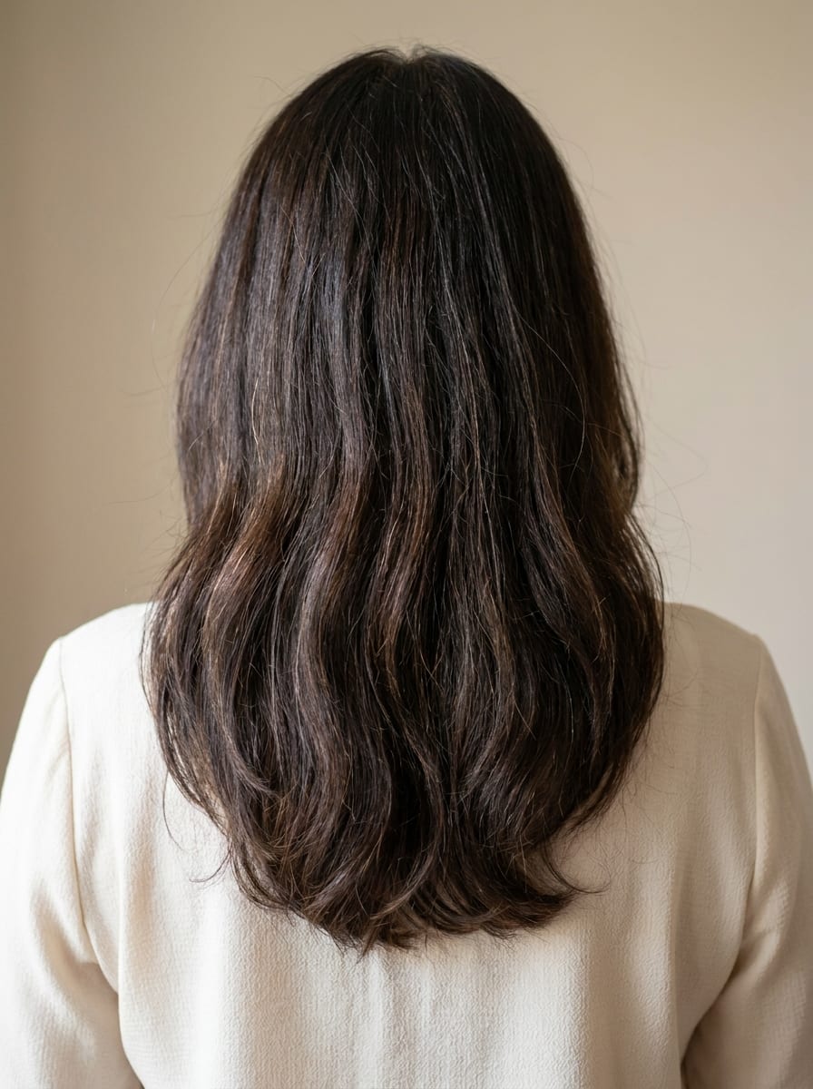 Langer U-Schnitt - Lange Haare ab 50
